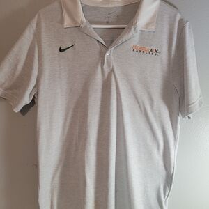 Nike Light Gray‎ Polo Shirt. Florida A&M.